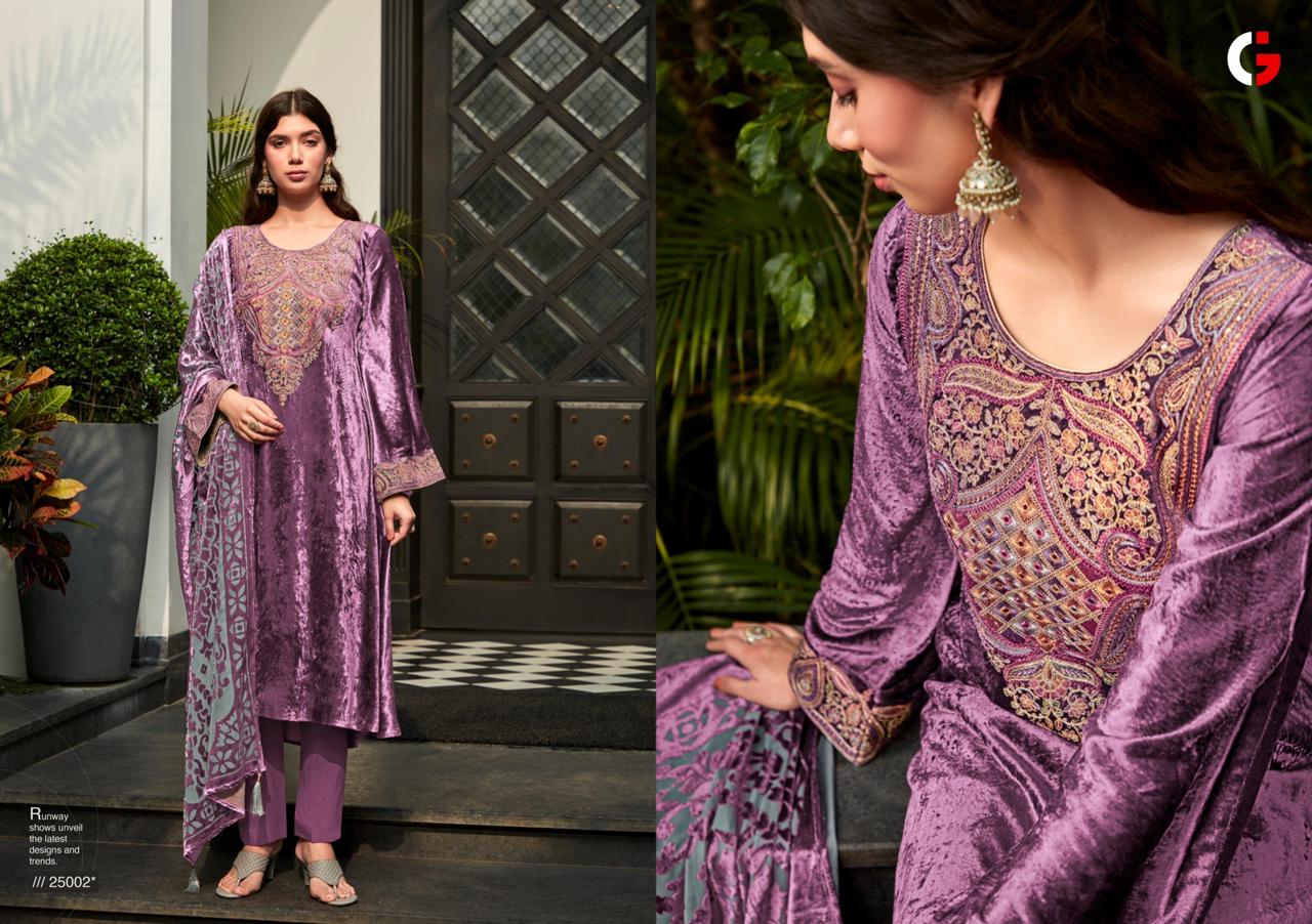 Mumtaz Rang E Makhmali Embroidery Salwar Kameez Catalog
